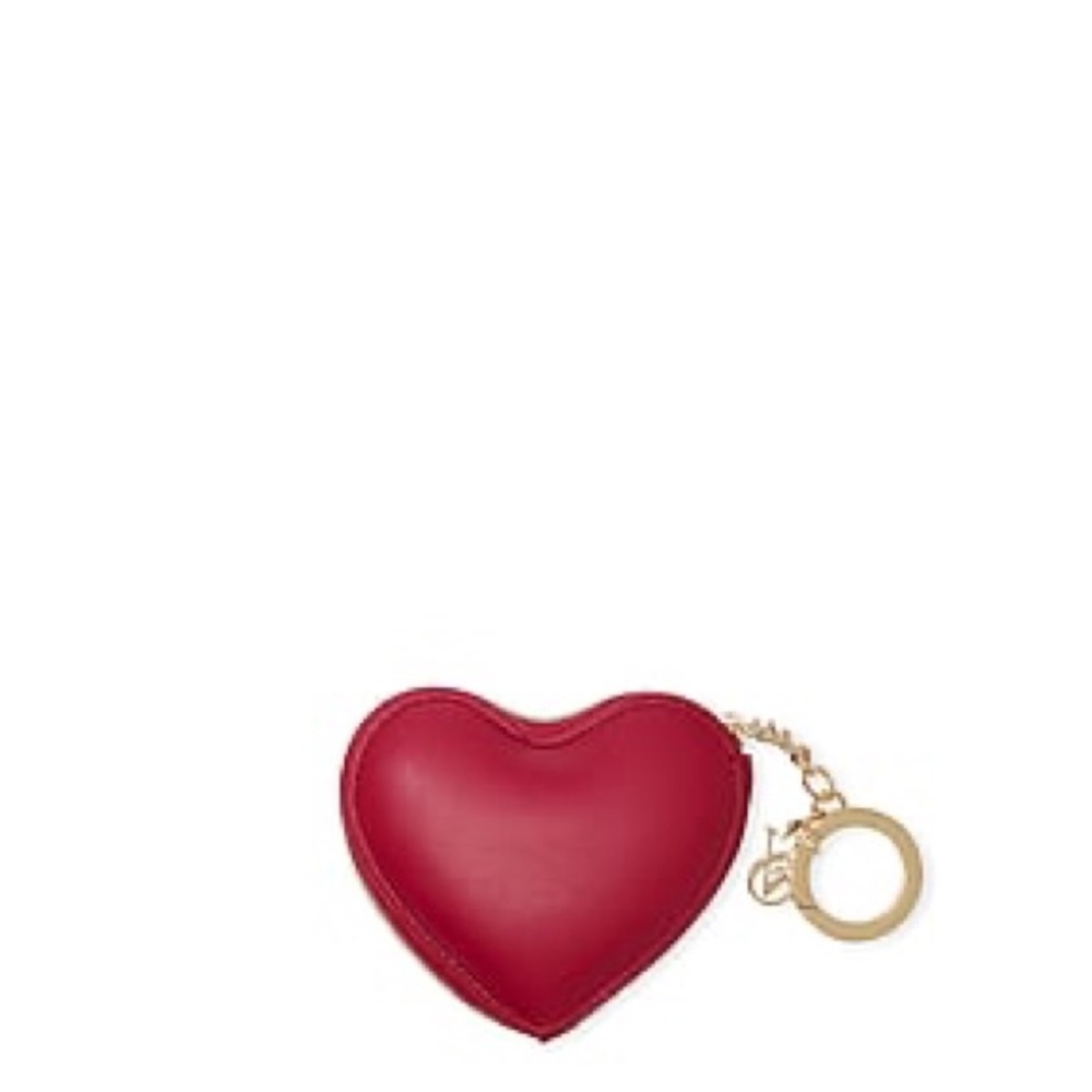 Victoria’s Secret Heart-Shaped Red Keychain